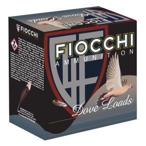 Fiocchi Game and Target Load Shotshells - 12 Gauge - #7.5 Shot - 2.75" - 25 Rounds 12GT75