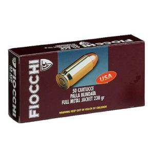 Fiocchi Ammo 9mm Luger 147gr FMJ 1005 fps Brass Cased 50 Rounds