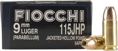 762344701103 - 9mm Fiocchi 115 JHP 9APHP | gun.deals