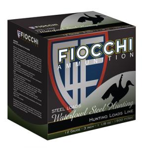 Fiocchi 123st Speed Steel 12ga 3 Max 1-1/8 Oz Shot 3 Shot 25/Bx - Fiocchi 123st Speed Steel 12ga 3''''max 1-1/8oz Shot 3shot 25bx 123ST3