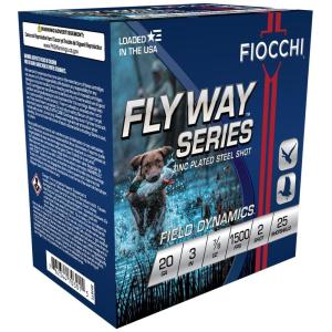 Fiocchi 203ST2 Speed Steel  20 Gauge 3 78 oz 2 Shot 25 Bx 10 Cs