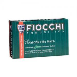 Fiocchi Exacta Sierra Match King Centerfire Rifle Ammo - .223 Remington - 77 Grain - 20 Rounds 223MKD