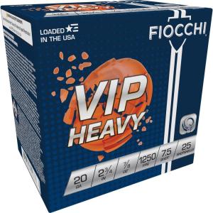 Fiocchi Exacta Sub Gauge Target Load Shotshells - 20 Gauge - 7.5 - 25 Rounds - 1250 fps 