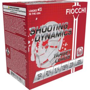 Fiocchi Ammo Shooting Dynamics 12 Ga 2 - Fiocchi Shooting Dynamics 12ga 1165fps 1-1/8 Oz #7.5 12SD18L7
