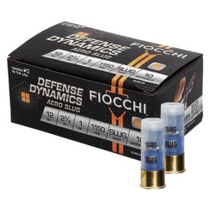 Fiocchi, Low Recoil Rifle, 12 gauge, 2.75", 1 oz., Slug Shot, 10 Rounds 12LRSLUG