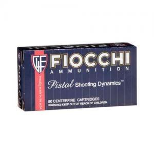 Fiocchi Shooting Dynamics Handgun Ammo - .38 Special - 158 Grain - 50 Rounds - Jacketed HP 38B