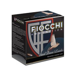Fiocchi Dove and Quail Steel Ammunition 12 Gauge 2 3/4" 1 1/8 oz #7 Non-Toxic Steel Shot Box of 25 12DLS187