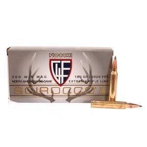 Fiocchi 300WMSCA 300 Winchester Magnum Scirocco II Polymer Tipped Bullet 300WMSCA