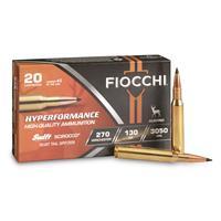 Fiocchi Hyperformance, .270 Win., Swift Scirocco BTS, 130 Grain, 20 Rounds