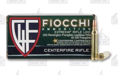 223 Remington Fiocchi 45 Frangible 223FRANG