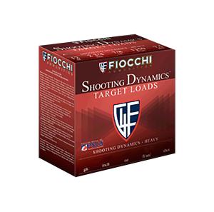 Fiocchi Shooting Dynamics Shotshells 12 ga 2-3/4" 1-1/8oz 1280 fps #7.5 25/ct 12SDHV75