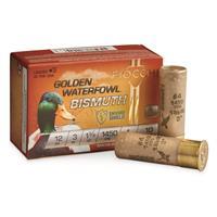 Fiocchi 12 Gauge Ammo Golden Bismuth 12ga 1-3/8oz 3in 1450fps 4 Shot Centerfire Shotgun 10 Rounds
