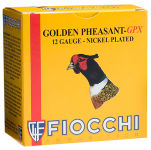 Fiocchi Golden Pheasant Load Shotshells - 12 Gauge - #6 Shot - 250 Rounds 