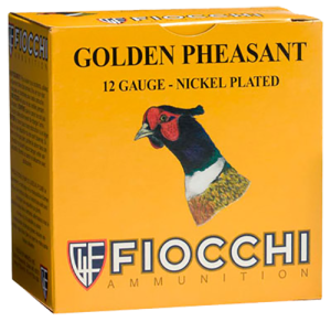 Fiocchi Golden Pheasant Nickel Plated 123GP5