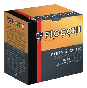 Fiocchi High Velocity Ammunition 28 Gauge 2 3/4" 3/4 oz #7.5 Chilled Lead Shot Case of 250 (10 Boxes of 25) 