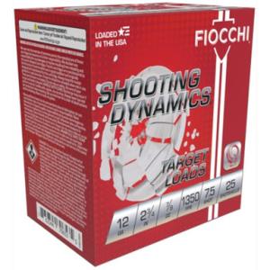 Fiocchi Shooting Dynamics Shot 12 Gauge Ammo 2-3/4" #7 Shot 7/8 oz Shot