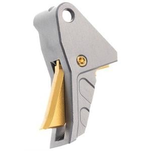 Tyrant CNC Springfield Echelon ITTS Trigger  Gray with Gold Blade