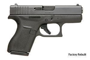 Glock 42 Factory Rebuilt 380 ACP 764503040962