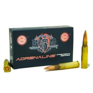 Buffalo Cartridge Adrenaline 7.62x51mm NATO Ammunition 149 Grain FMJ 20 Rounds