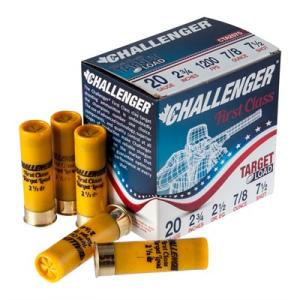 First Class Target Load 20 Gauge 2-3/4'''' Ammo - 20 Gauge 2-3/4'''' 7/8 Oz #7.5 Shot 250/Case (Cta2075) 773622410679