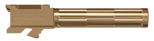 Lantac 9INE Glock 19 Fluted Barrel, Bronze