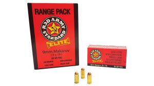 Red Army Standard AM2017B Elite 9x18 Makarov 93 gr Full Metal Jacket (FMJ) 50 Bx/ 18 Cs
