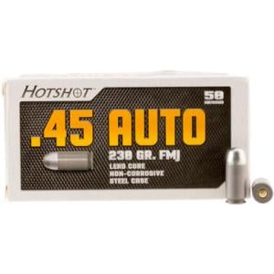 Century Arms HotShot .45 ACP Ammo 230 Grain FMJ 50 Rounds