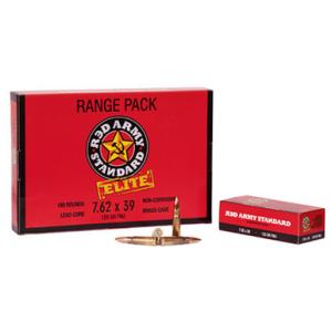 Century Arms Ammo Red Army Standard Elite 7.62x39 123 Grain Full Metal Jacket Brass Cased 30 Rd./Box