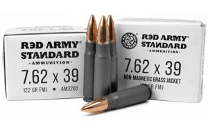 Century Arms 122 gr FMJBT 7.62x39mm Ammo, 20/box - AM3265