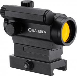Barska 1x20 HQ Red Dot Sight, Black, Small, AC13158