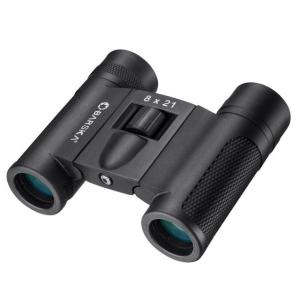 Barska Lucid View Compact 8x21mm Roof Prism Binoculars, Black, Small, AB13273