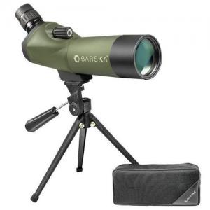 Barska Blackhawk 18-36x50 Waterproof Angled Spotting Scope, Green w/ Tripod & Case AD10348