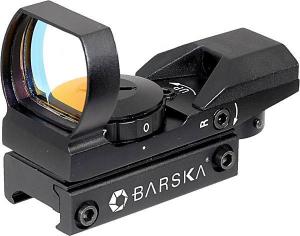 Barska Electro Sight Multi Reticle Red Dot Sight, Black w/7-Position Rheostat AC10632 790272977628