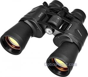 Barska 10-30x50 Gladiator Zoom Ruby Lens Porro BK-7 Prism Binoculars, Black - Clam Pack AB10168