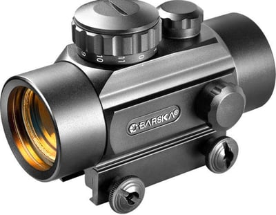 Barska 1x30 Red Dot Crossbow Scope, 3.5 MOA, Matte Black AC11088