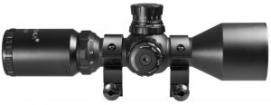 Barska 3-9X42 IR Contour 1in Riflescope, Matte, Mil Dot IR Dual Color Reticle - AC11422