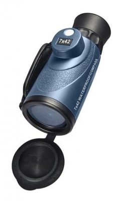 Barska 7X42 Deep Sea Monocular w/ Internal Rangefinder & Compass, Waterproof AA11442