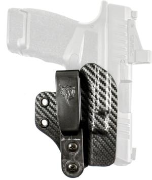 DeSantis Lifeguard IWB Holster, Springfield Hellcat/Osp/Springfield Hellcat Rdp, Ambidextrous, Carbon, Kydex, 216KJ9PZ0