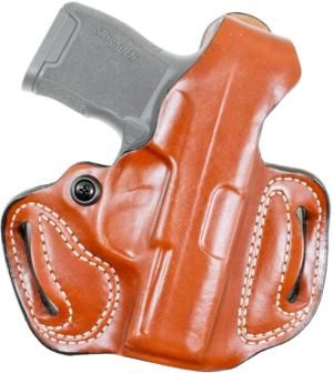 DeSantis S&W Bodyguard 2.0 Thumb Break Mini Slide Leather OWB Holster 085TA5ZZ0