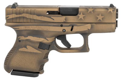 Glock 27 Gen3 Coyote Battleworn