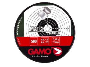 Gamo Match Classic Training 4.5 Mm Cal. .177 500 Pcs. Pellets Air Rifle Airgun