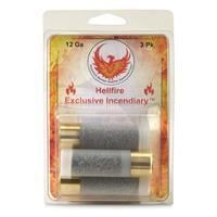 Phoenix Rising Ammo Hellfire Incendiary, 12 Gauge, 3", Incendiary 00 Buckshot, 3 Rounds