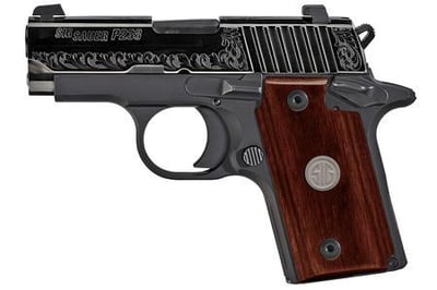 Sig Sauer P238 Engraved Rosewood .380 ACP 238-380-ESR