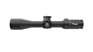 Sig Sauer Whiskey5 Riflescope, 3-15X44mm, 30 mm, Sfp, Hellfire Quadplex Illum Reticle, Levelplex, Graphite, SOW53011