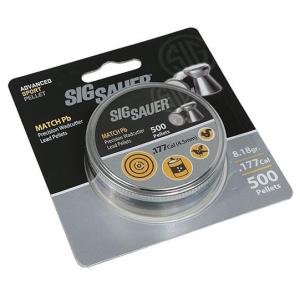 SIG Sauer MATCH177500 .177 Cal Match Lead Pellets Blister Pack - 500 Count