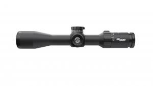 Sig Sauer Whiskey5 Riflescope, 2-10X42mm, 30mm, SFP, MOA Milling Hunter Illuminated Reticle, Black, SOW52014