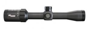 Sig Sauer Whiskey 3 Scope, 2-7X32mm, 1 in, SFP, Quadplex Reticle, 0.5 MOA Adjustable, Black