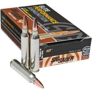 SIG Sauer Elite Performance 270 Winchester 130 Grain Copper Hunting Centerfire Ammo 