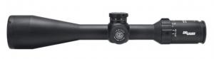 Sig Sauer Whiskey5 2.4-12x56mm 30mm SFP, MRAD MILLING HUNTER Illuminated Reticle, LEVELPLEX, 0.1 MRAD ADJ, Black