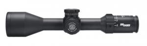 Sig Sauer Whiskey5 3-15x52mm 30mm SFP, MRAD MILLING HUNTER Illuminated Reticle, LEVELPLEX, 0.1 MRAD ADJ, Black
